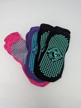 Yoga Pilates Grip Socks Lot Non Slip Anti Skid Workout Socks Women